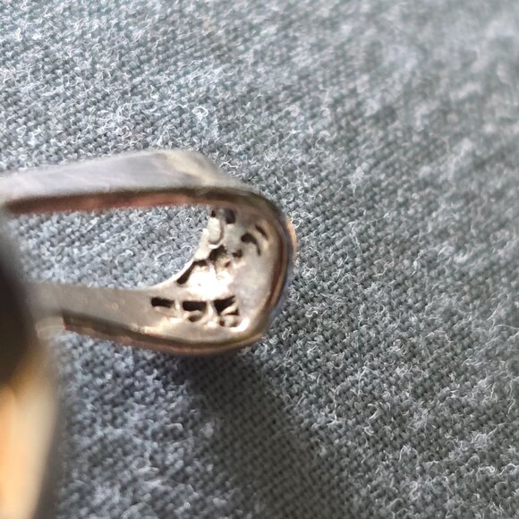 VTG Taxco Sterling Silver Chime Ball Pendant 1.5" 925 Mexico, 12.02g - Picture 5 of 9